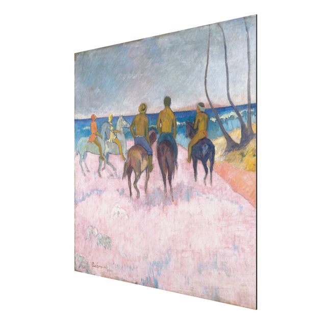 Art style Paul Gauguin - Riders On The Beach