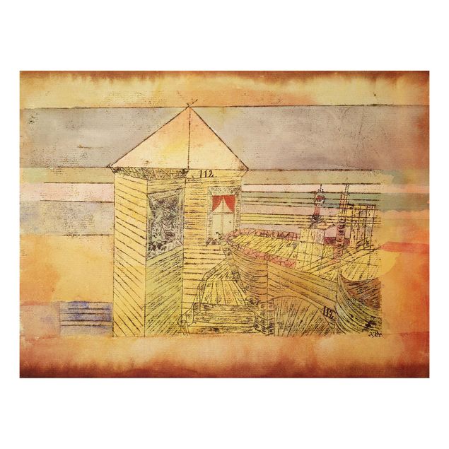 Art style Paul Klee - Wonderful Landing, Or '112!'