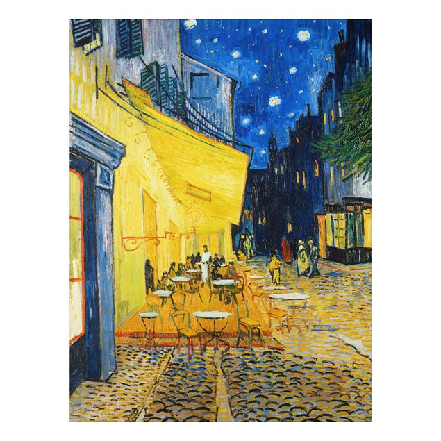 Pointillism art Vincent van Gogh - Café Terrace at Night