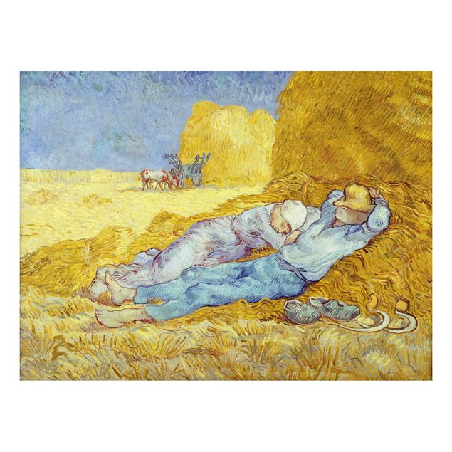 Pointillism artists Vincent Van Gogh - The Napping