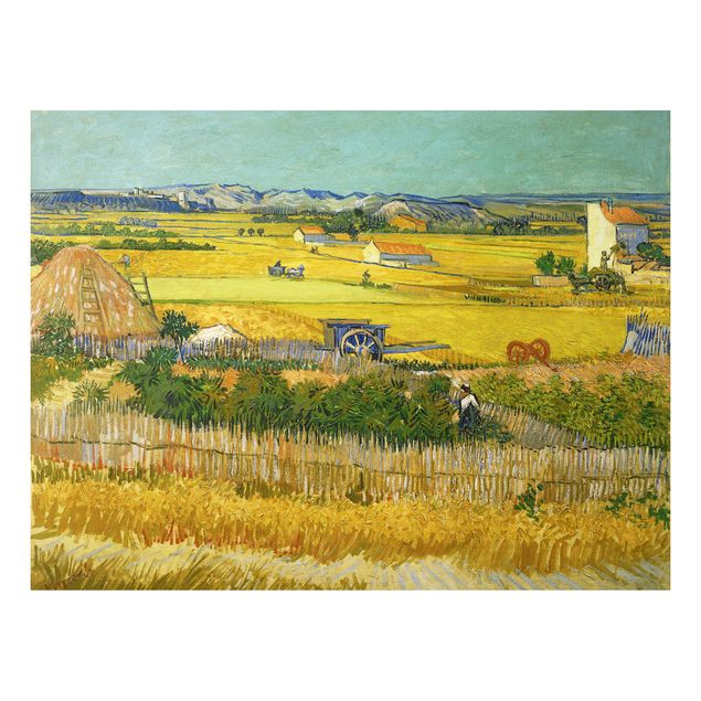 Pointillism artists Vincent Van Gogh - The Harvest