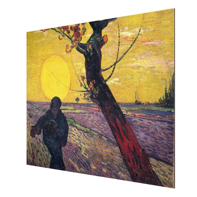 Impressionist art Vincent Van Gogh - Sower With Setting Sun