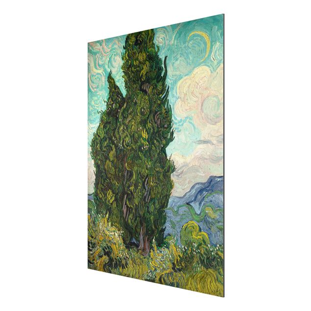 Paintings of impressionism Vincent van Gogh - Cypresses