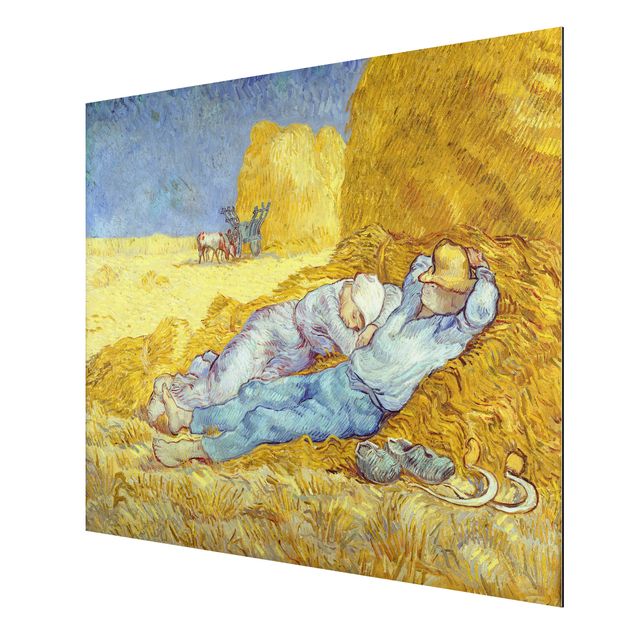 Paintings of impressionism Vincent Van Gogh - The Napping