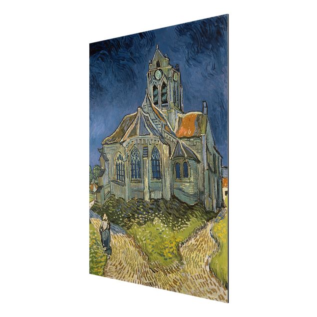 Paintings of impressionism Vincent van Gogh - The Church at Auvers