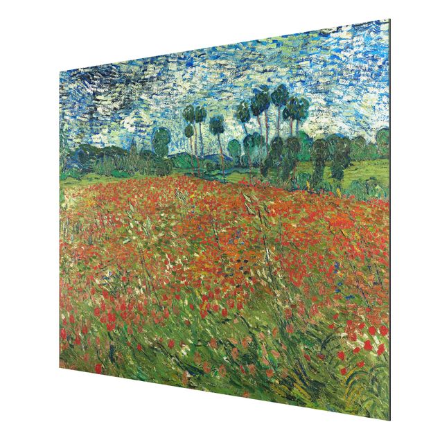 Paintings of impressionism Vincent Van Gogh - Poppy Field