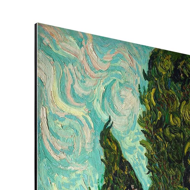 Art style Vincent van Gogh - Cypresses