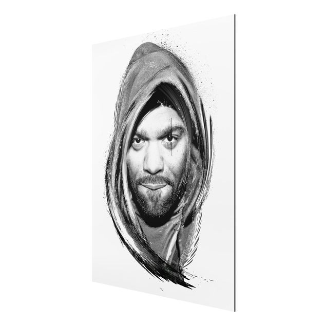 Portrait canvas prints Method Man - anger Tang Clan