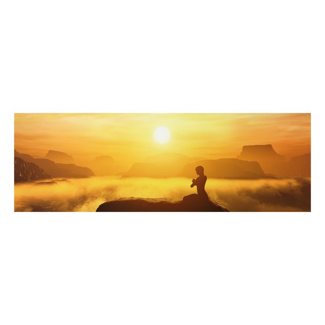 Landscape canvas prints Yoga Meditation