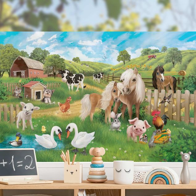 Kids room decor Animals On A Farm