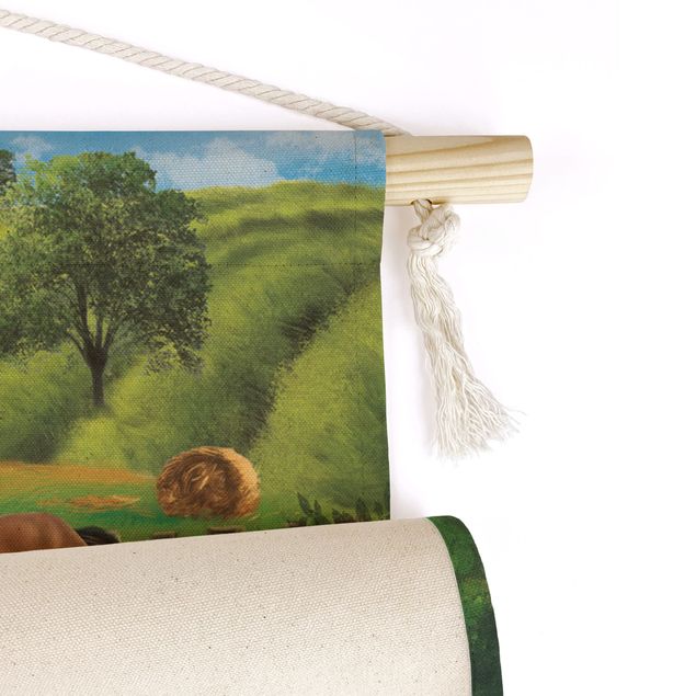 extra large tapestry wall hangings Animal Club International - Animals On A Farm