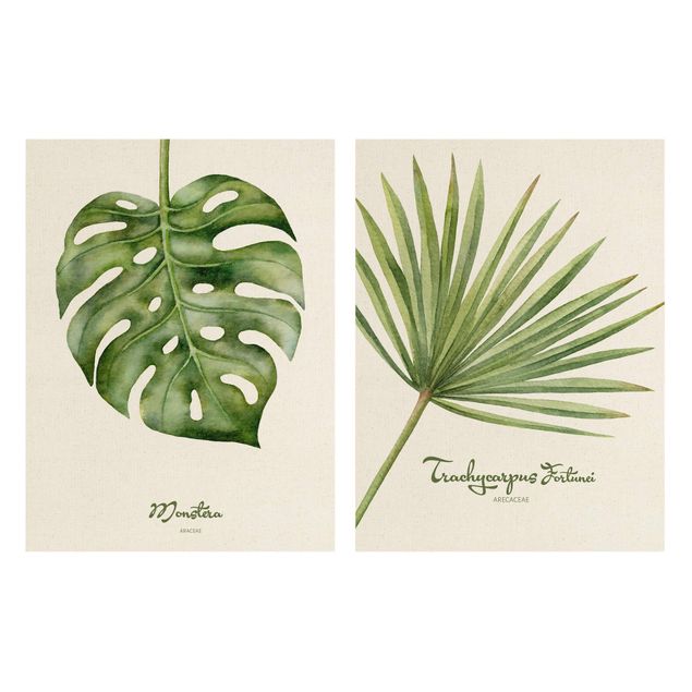 Prints Watercolour Botany Duo