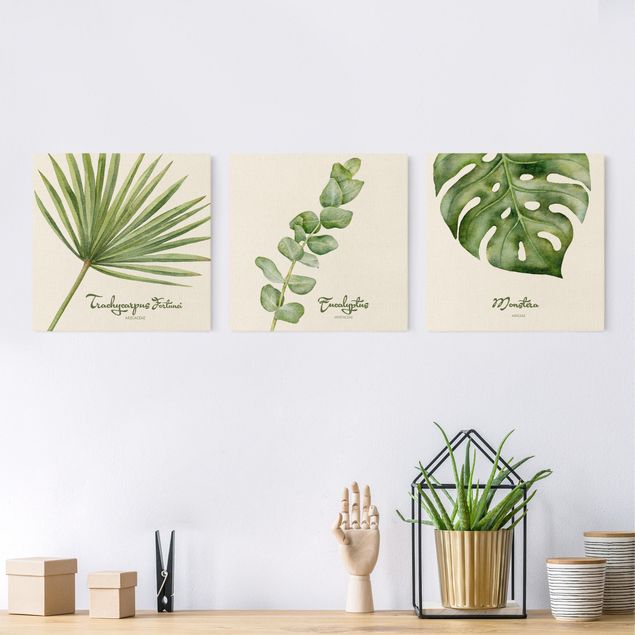 Framed quotes Watercolour Botany