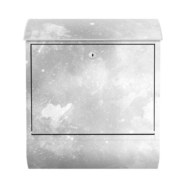 Mailbox Watercolour Grey Galaxy