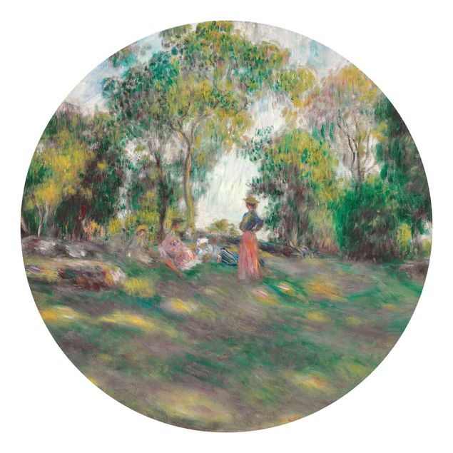 Modern wallpaper designs Auguste Renoir - Landscape With Figures