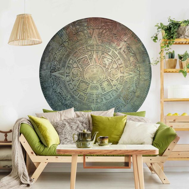Kitchen Aztec Ornamentation In A Circle