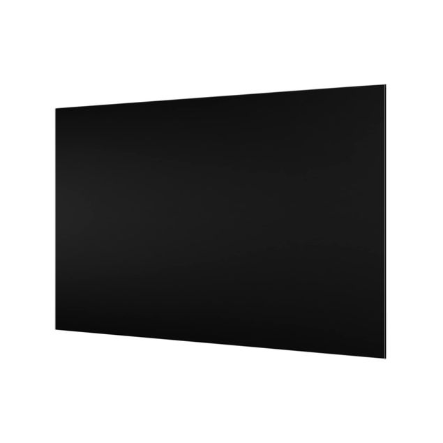 Glass Splashback - Colour Black - Landscape 2:3
