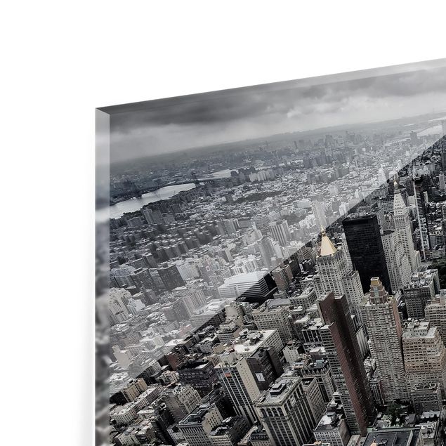 Glass Splashback - View Over Manhattan - Landscape 2:3