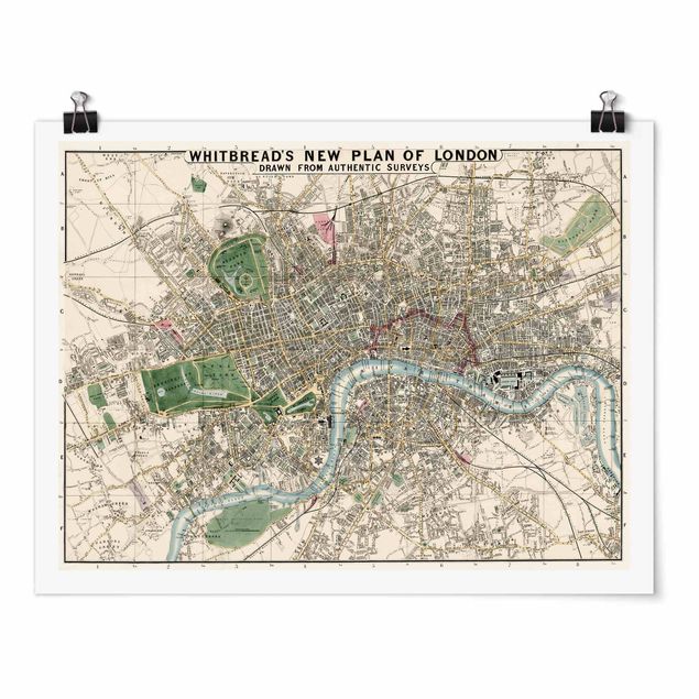 Vintage posters Vintage Map London