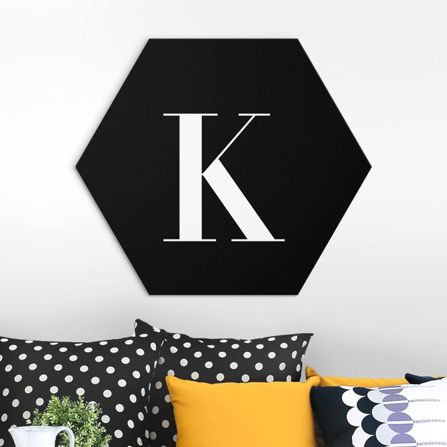 Kitchen Letter Serif Black K