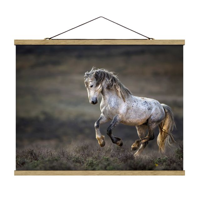 Contemporary art prints Galloping Through The Heather