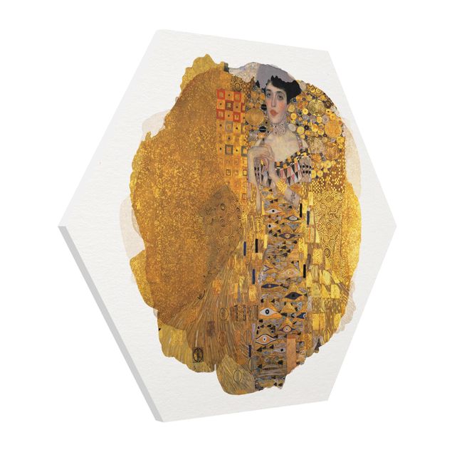 Art posters WaterColours - Gustav Klimt - Portrait Of Adele Bloch-Bauer I