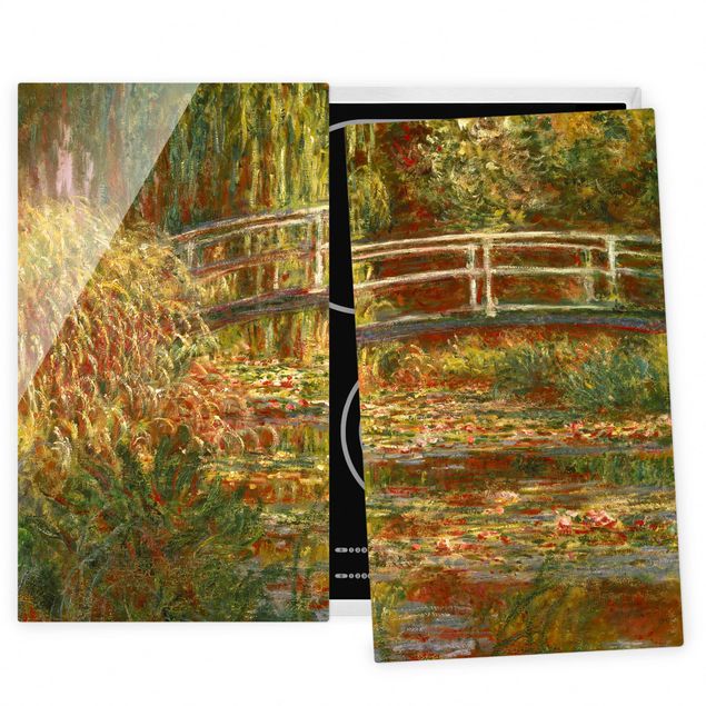Kitchen Claude Monet - Waterlily Pond And Japanese Bridge (Harmony In Pink)