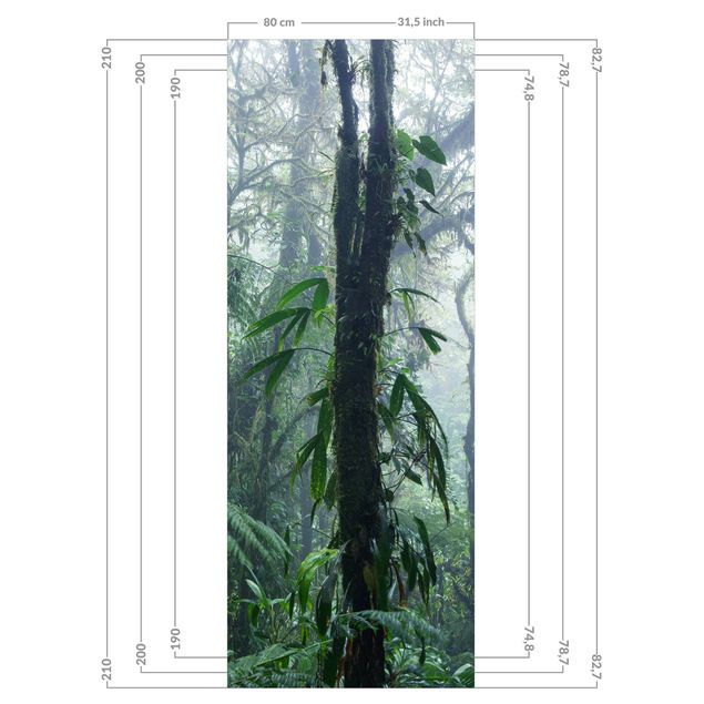 Shower wall cladding - Monteverde Cloud Forest