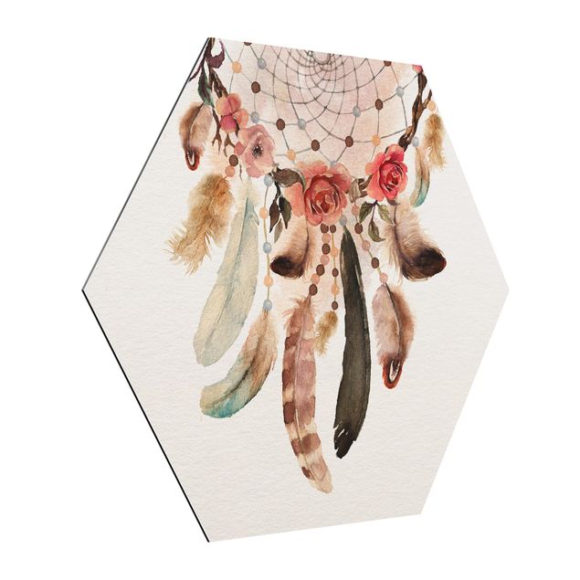 Contemporary art prints Dream Catcher With Beads