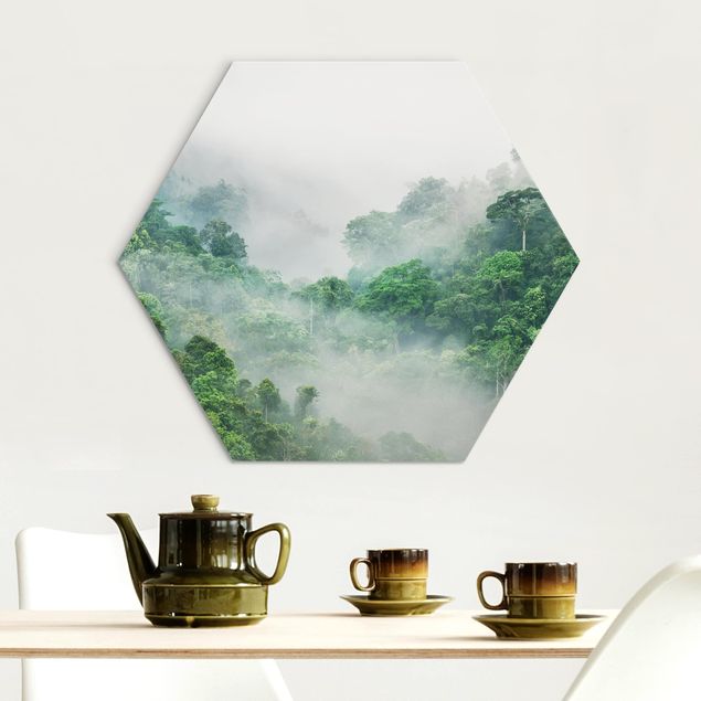 Prints landscape Jungle In The Fog