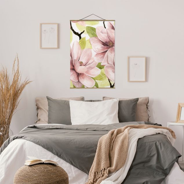 Floral prints Magnolia Blushing II
