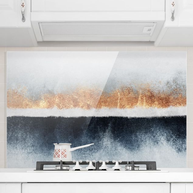 Kitchen Golden Horizon Watercolor