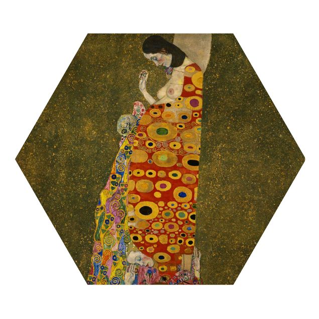 Prints Gustav Klimt - Hope II