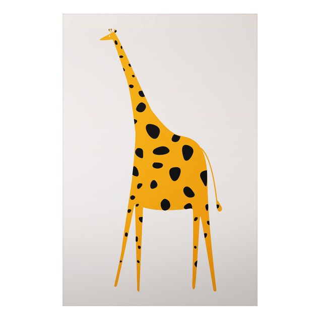 Giraffe print Yellow Giraffe