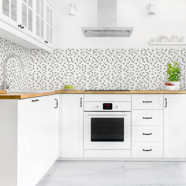 Kitchen splashback patterns Mosaic Tiles Winter Set
