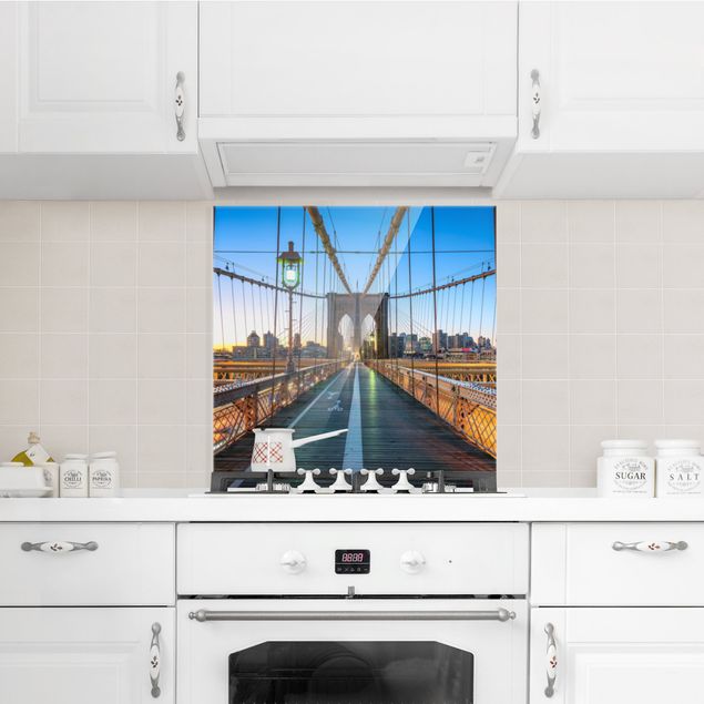 Kitchen Dawn On The Brooklyn Bridge