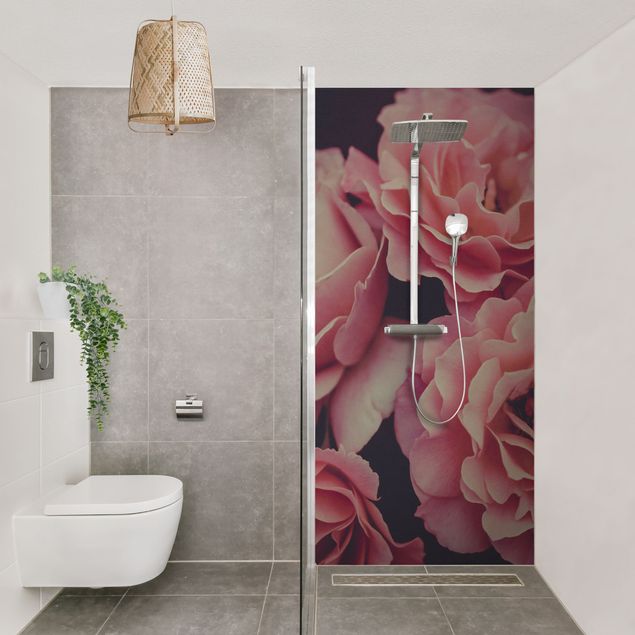 Shower wall cladding - Paradisical Roses