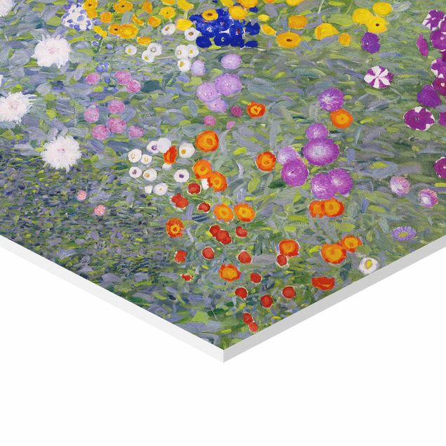 Floral picture Gustav Klimt - In The Garden