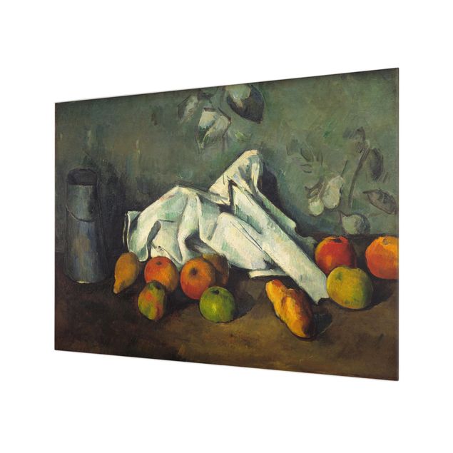 Art styles Paul Cézanne - Milk Can And Apples