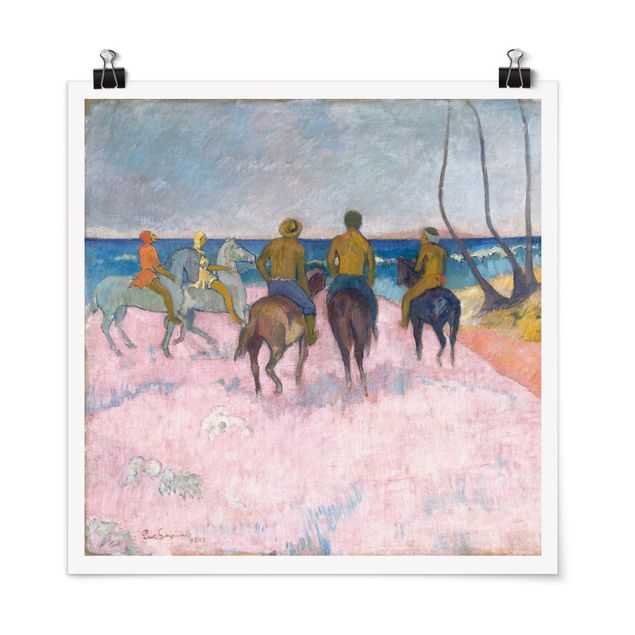Art styles Paul Gauguin - Riders On The Beach