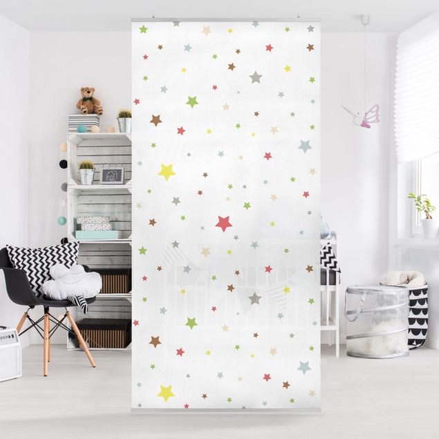 Room dividers No.YK34 Colourful Stars