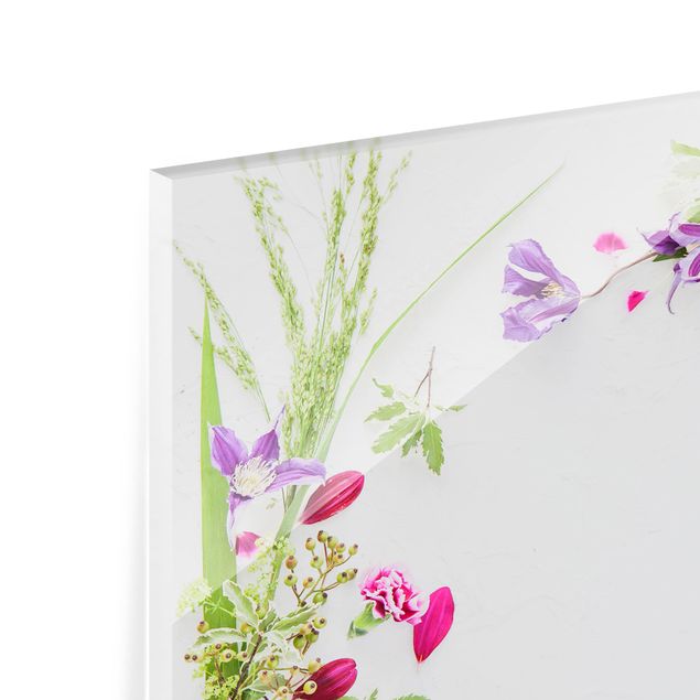 Glass Splashback - Flower Arrangement - Landscape 2:3