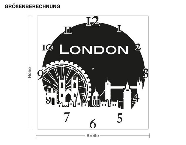 Kitchen London clock