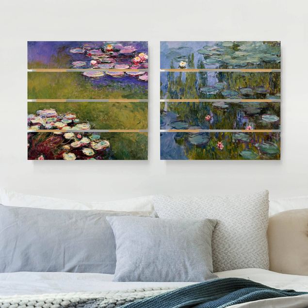 Kitchen Claude Monet - Water Lilies Set