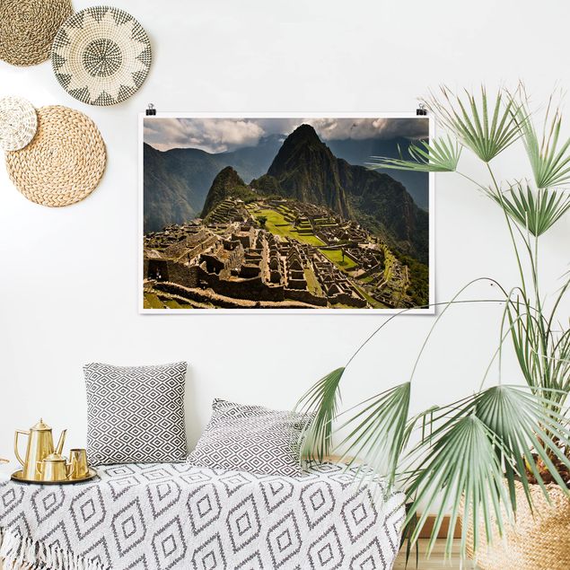 Landscape wall art Machu Picchu