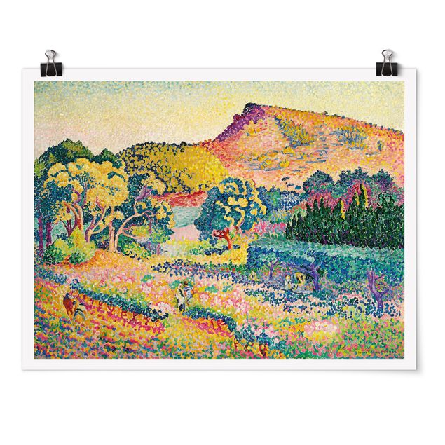 Art styles Henri Edmond Cross - Landscape With Le Cap Nègre