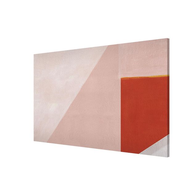 Contemporary art prints Pink Geometry