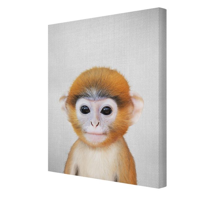 Modern art prints Baby Monkey Anton