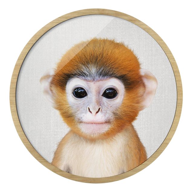 Prints modern Baby Monkey Anton