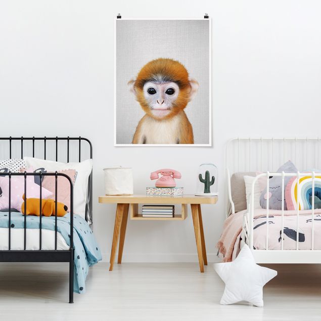 Prints monkey Baby Monkey Anton